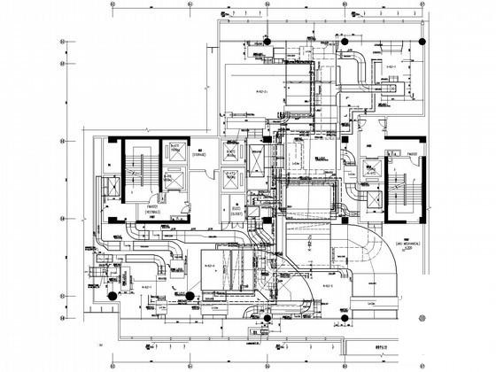 7层科研办公楼空调通风设计CAD施工图纸(知名设计院) - 3