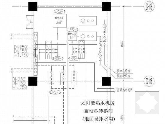 19层办公会所暖通空调设计CAD施工图纸(知名设计院) - 4