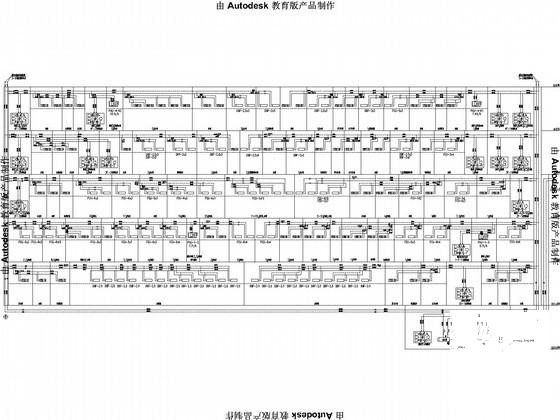 8层大型商城空调通风设计CAD施工图纸(知名院设计) - 2