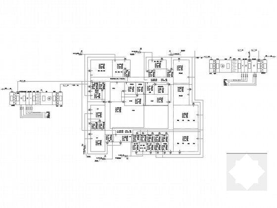 2层知名企业厂房净化除尘系统CAD施工图纸(固、液制剂车间提取车间) - 5
