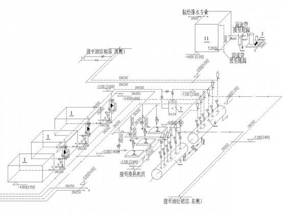 22层商务大厦空调通风设计CAD施工图纸(知名院) - 2