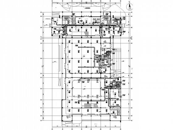 10层办公楼空调通风设计CAD施工图纸(知名院设计) - 1