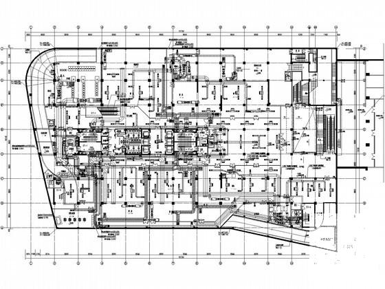 7层综合楼建筑空调通风设计CAD施工图纸(知名院设计) - 1