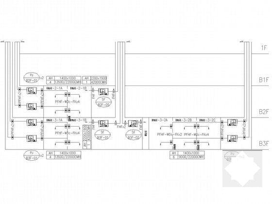 7层综合楼建筑空调通风设计CAD施工图纸(知名院设计) - 4
