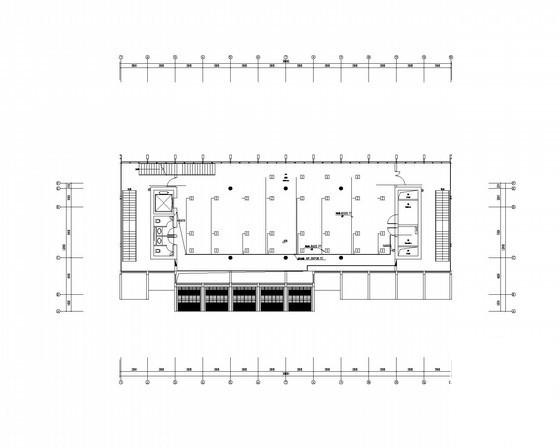 3层知名展览馆弱电CAD施工图纸（楼宇监控、电子巡查、信息发布系统） - 1