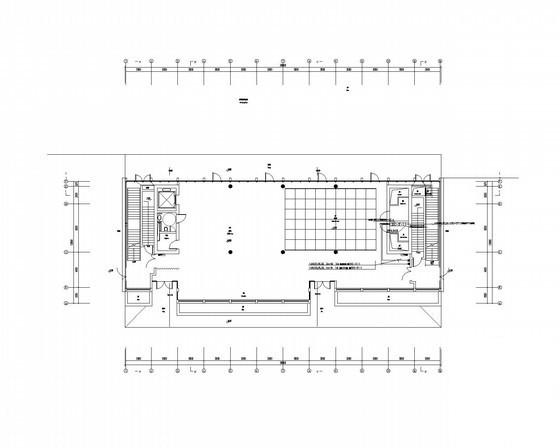 3层知名展览馆弱电CAD施工图纸（楼宇监控、电子巡查、信息发布系统） - 2