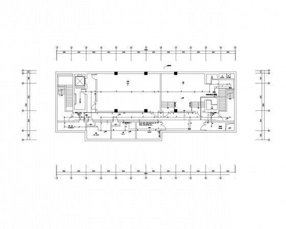 3层知名展览馆弱电CAD施工图纸（楼宇监控、电子巡查、信息发布系统） - 4