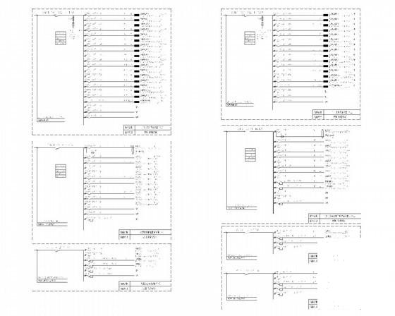 知名大型茶楼强电CAD施工图纸 - 4