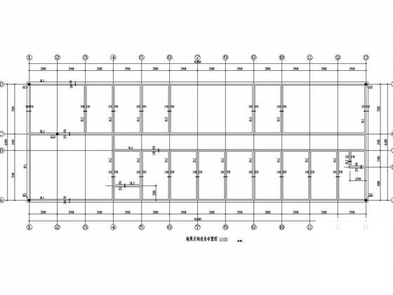 知名地产公司砌体结构临时售楼处结构图纸（建筑图纸、砌体结构） - 2