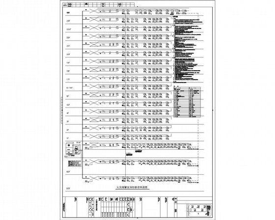 23层知名酒店强弱电CAD施工图纸 - 4