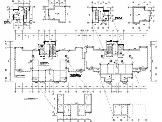 知名商住楼强弱电CAD施工图纸（2014年最新设计）(火灾自动报警系统) - 2