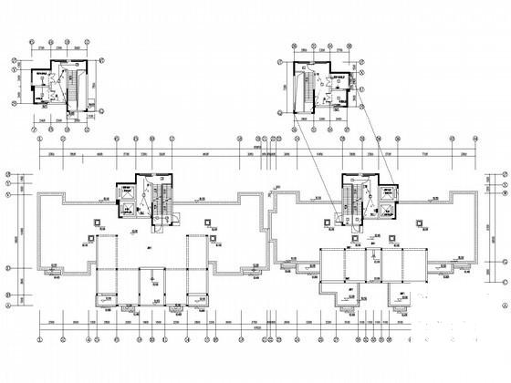 知名商住楼强弱电CAD施工图纸（2014年最新设计）(火灾自动报警系统) - 3