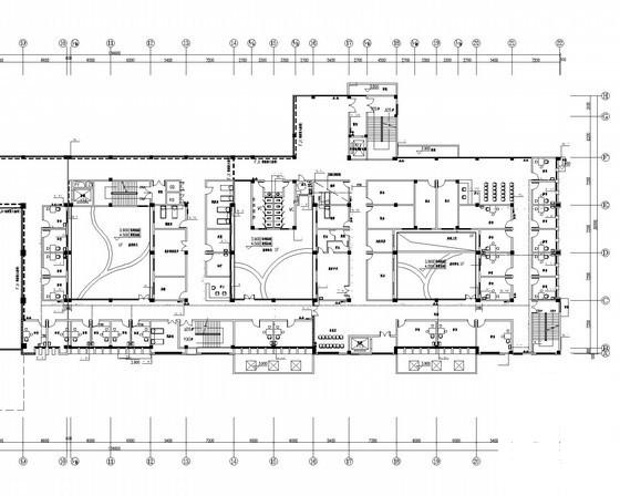 4层知名医院门诊楼给排水消防CAD施工图纸 - 1