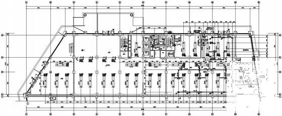 20层商贸广场综合楼暖通CAD施工图纸（知名设计院） - 1