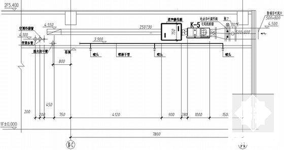 20层商贸广场综合楼暖通CAD施工图纸（知名设计院） - 4