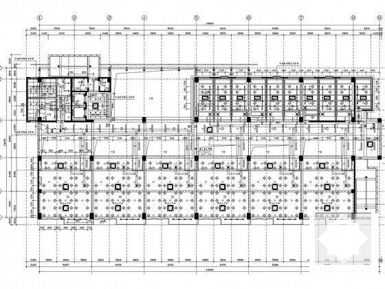 7层知名大学教学楼空调通风系统设计CAD施工图纸（大院设计） - 4