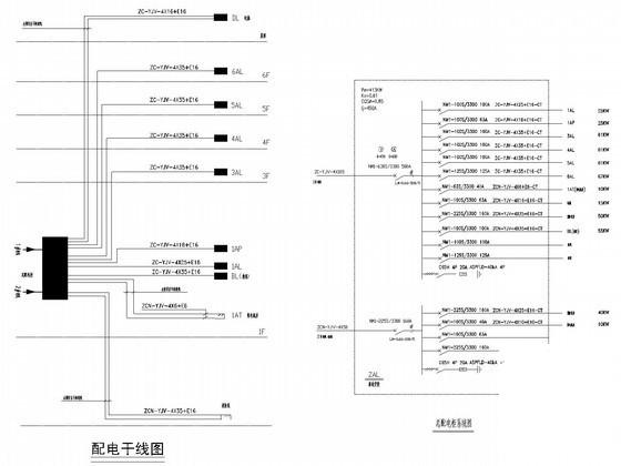 6层知名酒店电气CAD施工图纸 - 2