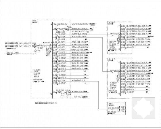 8层知名公寓楼强电系统CAD施工图纸62张(电气设计说明) - 4