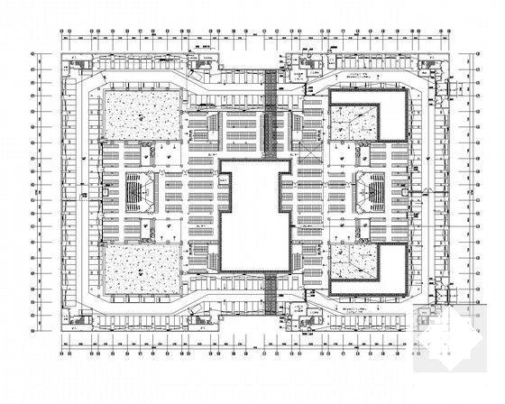 知名高校建筑楼群强弱电CAD施工图纸（效果图） - 4