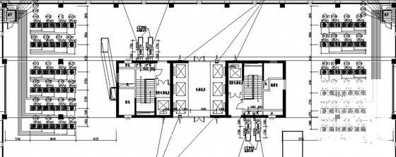 24层办公大楼空调CAD施工图纸（知名设计院）(系统原理图) - 2