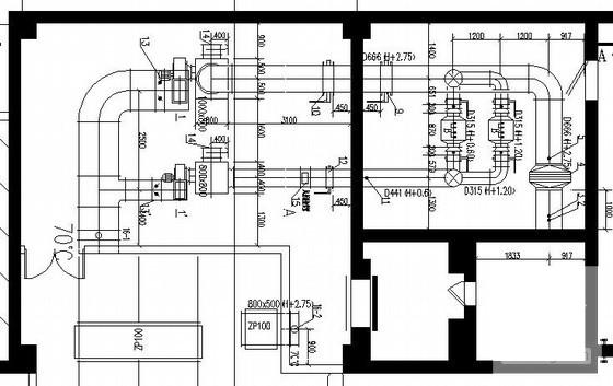 24层办公大楼空调CAD施工图纸（知名设计院）(系统原理图) - 3