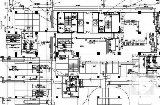 24层办公大楼空调CAD施工图纸（知名设计院）(系统原理图) - 5