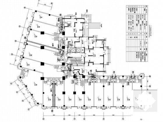 3层知名商业广场空调通风及防排烟系统初级设计CAD图纸 - 5