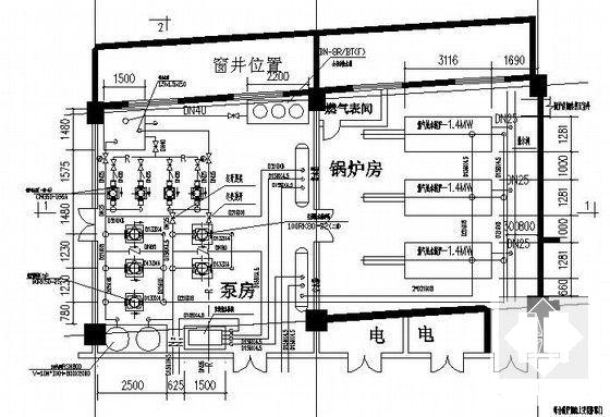 11层高级会议中心暖通设计CAD施工图纸（知名设计院）(防排烟系统图) - 4