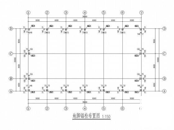 36米长光伏农业大棚建筑结构施工图纸 - 3