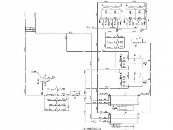 5层商业综合楼空调通风CAD施工图纸 - 2