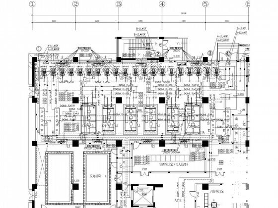级10层枢纽通信机楼暖通及动力设计CAD施工图纸 - 3