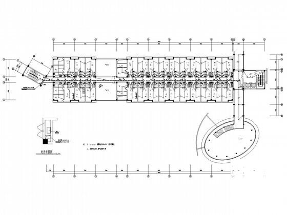 7层公寓强电系统CAD施工图纸(电气设计说明) - 1