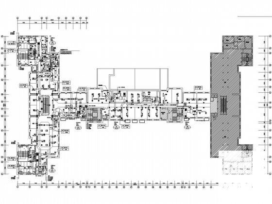 9层百货商城空调通风设计竣工图(知名院图纸含空调电气设计) - 1