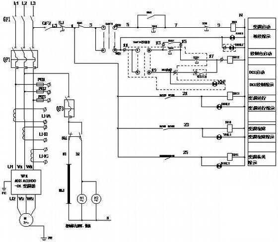 工厂控制柜成套电气设计CAD图纸 - 1