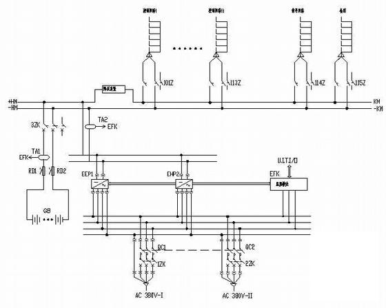 10KV配网工程开关站电气CAD图纸 - 2