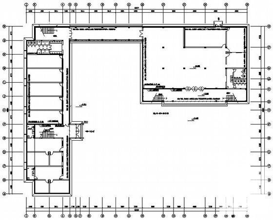 公司食堂宿舍综合楼电气CAD图纸 - 3