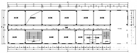 3层净水厂综合楼二次装饰照明电气CAD图纸 - 3