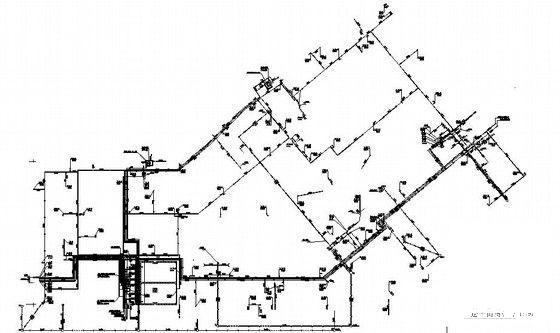 4层美术学院美术馆给排水CAD施工图纸 - 5