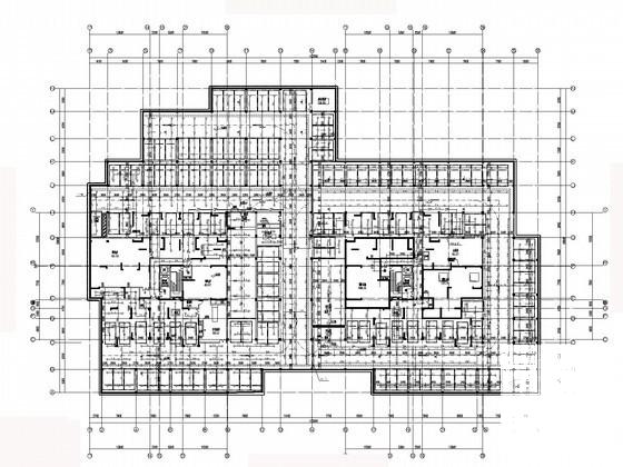 28层商住楼给排水CAD施工图纸(消防水池泵房) - 1