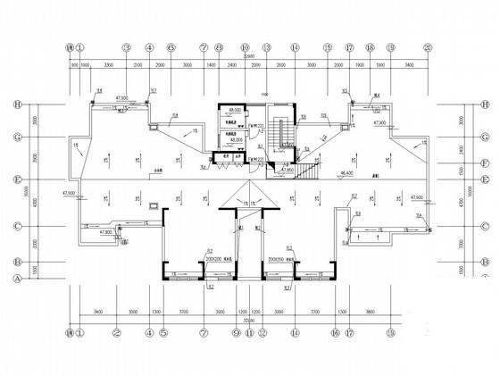 16层安置房给排水CAD施工图纸 - 2