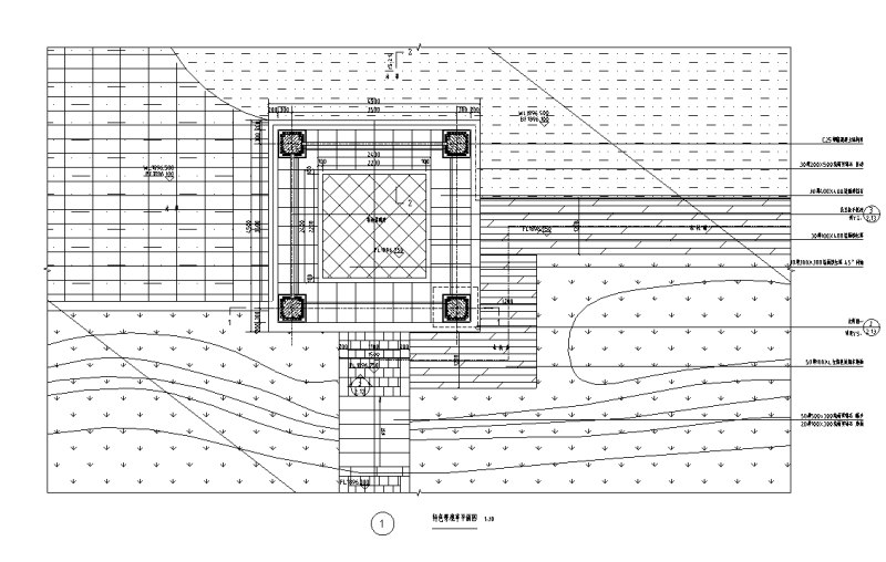 特色景观亭做法详图设计 (1)