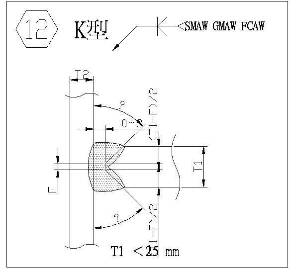 K型节点构造设计详图纸 - 1