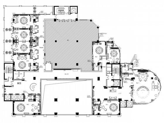 19层酒店装饰工程给排水CAD施工图纸 - 1