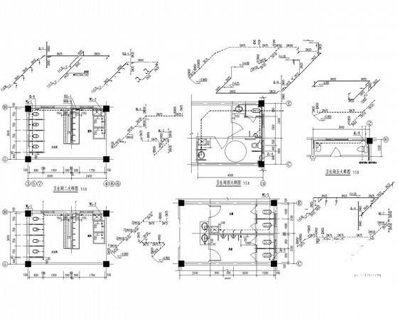 3层幼儿园建筑给排水CAD施工图纸 - 2