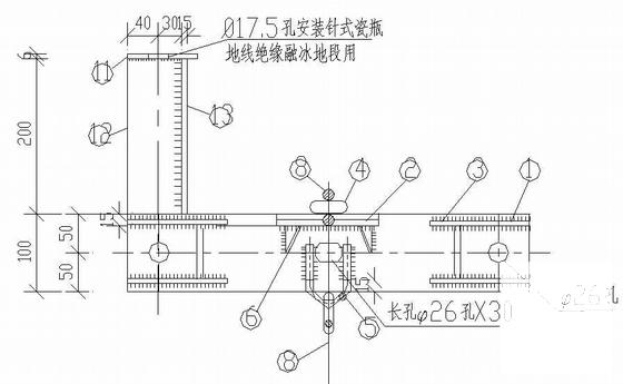 35KV电力线路架设电气CAD施工图纸 - 2