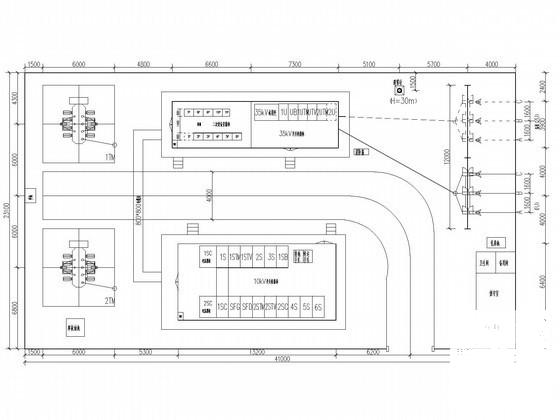35kV变电站新建工程电气CAD施工图纸（初步设计说明书） - 1