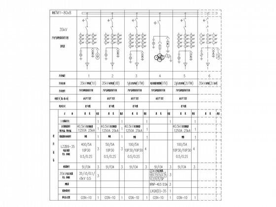 35kV变电站新建工程电气CAD施工图纸（初步设计说明书） - 3