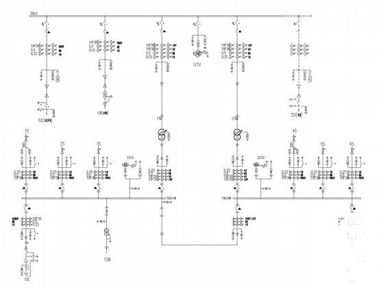 35kV变电站新建工程电气CAD施工图纸（初步设计说明书） - 4