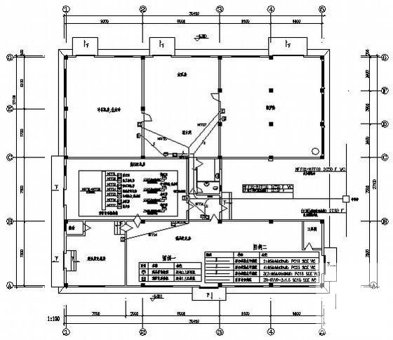 五星宾馆设备用房电气CAD施工图纸(高压配电系统) - 2