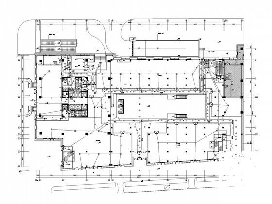 综合商业中心电气CAD施工图纸102张（裙楼塔楼一类高层）(火灾自动报警) - 2